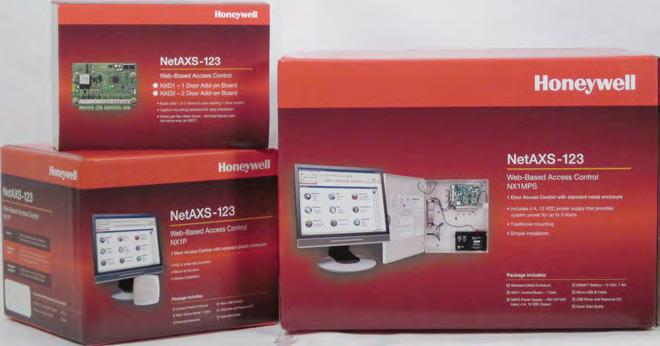 Honeywell s newest addition to Performance Series: NetAXS-123 We ve expanded our popular Performance Series to include access control!