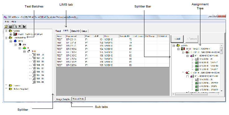 OilLabData LIMS Features Introduction The OilLabData LIMS software has additional features to allow an oil analysis lab to create test batches, import device data, and easily enter data manually.