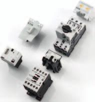 SmartWire-DT simply clever for motor starters or contactors Motor starters from standard components A good example for workload reduction: The SmartWire-DT module for DILM is simply plugged on like