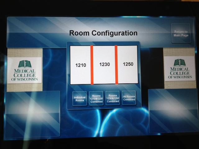 Room Config The Room Config subpage is where to configure the rooms as one room, two rooms or three separate rooms.