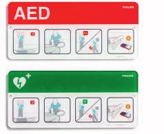 The defibrillator s carry case can be tethered to the Wall Mount Bracket with a breakaway Secure- Pull Seal (M3859A) to discourage