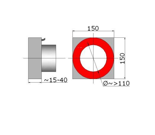 Working example Standard Ring Light - white, UV, blue, green, red or NIR light - power requirement: 12V DC or 24V DC (please