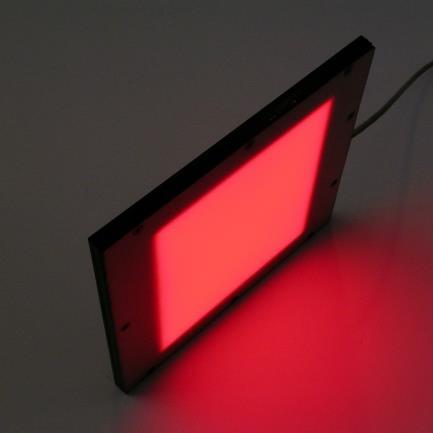 Large LED Backlights Large LED Backlights ensure homogen illumination to display contours of objects larger than 100 mm with high