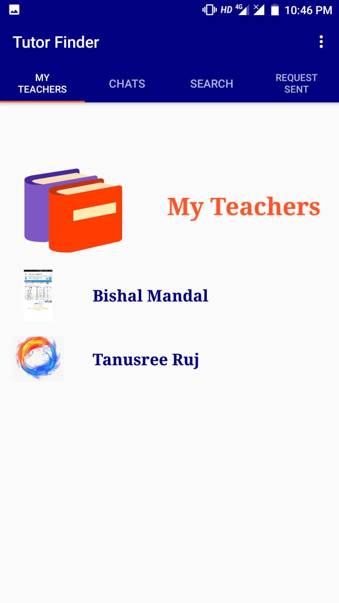 Teacher list