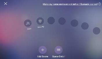6.1.6. Setting the scenario(mode) You can control the devices under