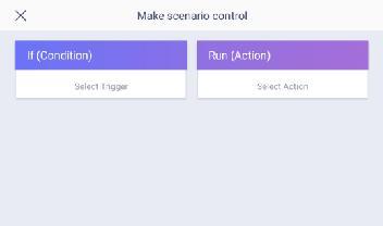 Adding scenario control 1) Click Control the scenario button at the