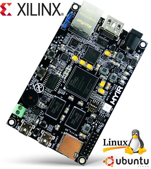 Z-turn Board 667MHz Xilinx XC7Z010/20 Dual-core ARM Cortex-A9 Processor with Xilinx 7-series FPGA logic 1GB DDR3 SDRAM (2 x 512MB, 32-bit), 16MB SPI Flash USB_UART, USB2.