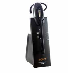 agent W800 Series Single ear wireless DECT headset agent W860 agent W880 W860 Connects to: W880 Connects to: The W800 series is designed to provide flexible connectivity to either deskphone, USB or