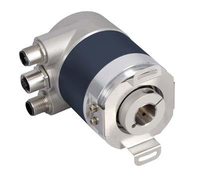 MHK5 SERIES PROFINET ABSOLUTE MULTI -TURN ENCODER Features Robust and compact design Blind shaft version.