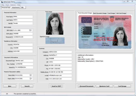 ID Reader for Hotels ID Reader is a software solution that enables automatic transfer of textual data from personal and travel documents into hotels software within a few seconds.