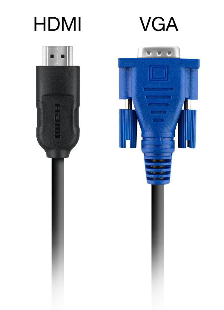 HDMI and VGA inputs for flexible connectivity Full HD 1080p Resolution HDMI, and VGA inputs, enable users to connect to game consoles, Blu-ray players, digital cameras,