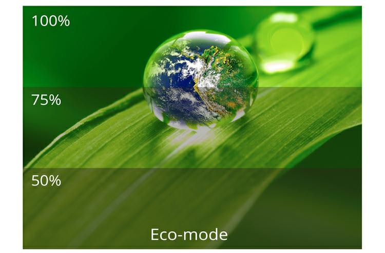 Mercury-Free LED Backlighting and Ecomode Conserves More Energy ViewSonic s proprietary Eco-mode