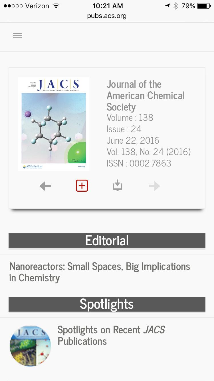 books, and articles to save as favorites on the home screen Add journal as a favorite Download articles for offline reading Read full text