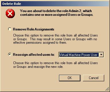 Chapter 15 Managing Users, Groups, Permissions, and Roles Removing Roles When you remove a role, if it is not assigned to any users or groups, the definition is removed from the list of possible