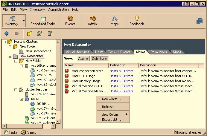 Creating Alarms If you plan to use email message or SNMP notification, refer to Preparing for Email Message SMTP Alarm Notification on page 311 and define the address information before you create