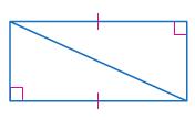 Example 4-5-8: Determine whether each pair of triangles is congruent. If yes, tell which postulate or theorem applies.