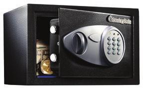 Carpeted floor to protect your valuables inside the safe. SECURITY SAFES. MOD.
