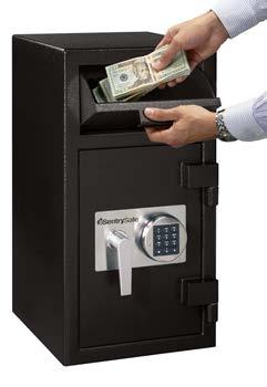 DH-74E, DH-134E Designed to protect cash deposits, bills and any kind of valuable documents. Deposit drawer with anti-fishing device.