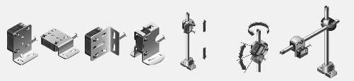 . Industry standard mounting pitch The mounting pitch for all types of sensor heads is. mm.000 in, the same industry standard as the CX-00 series general purpose photoelectric sensors.