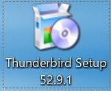 Double-click the [Thunderbird Setup] you
