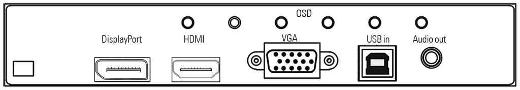 Distec GmbH POS-Line 42 inch - 2018/10 Page 3 VGA, HDMI, DisplayPort POS-Line 42.