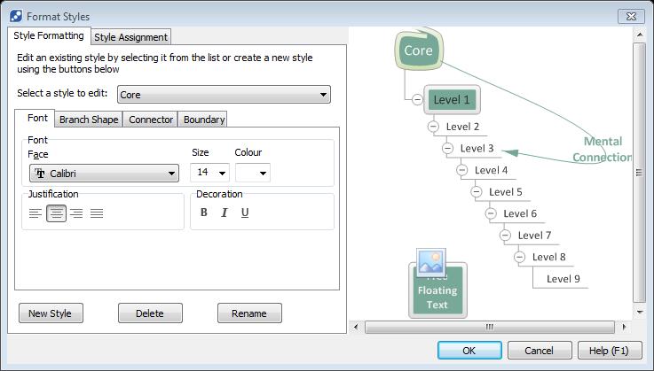 Editing the map style Essay & Assignment Preparation using MindGenius Editing a style saves you time as if you update the formatting for a certain branch level, the changes will automatically apply
