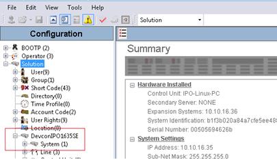 5. Avaya IP Office Configuration Configuration and verification operations on the Avaya IP Office illustrated in this section were all performed using Avaya IP Office Manager.