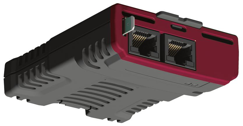 4.2 SI-EtherCAT terminal descriptions The SI-EtherCAT module has two RJ45 Ethernet ports for the EtherCAT network.