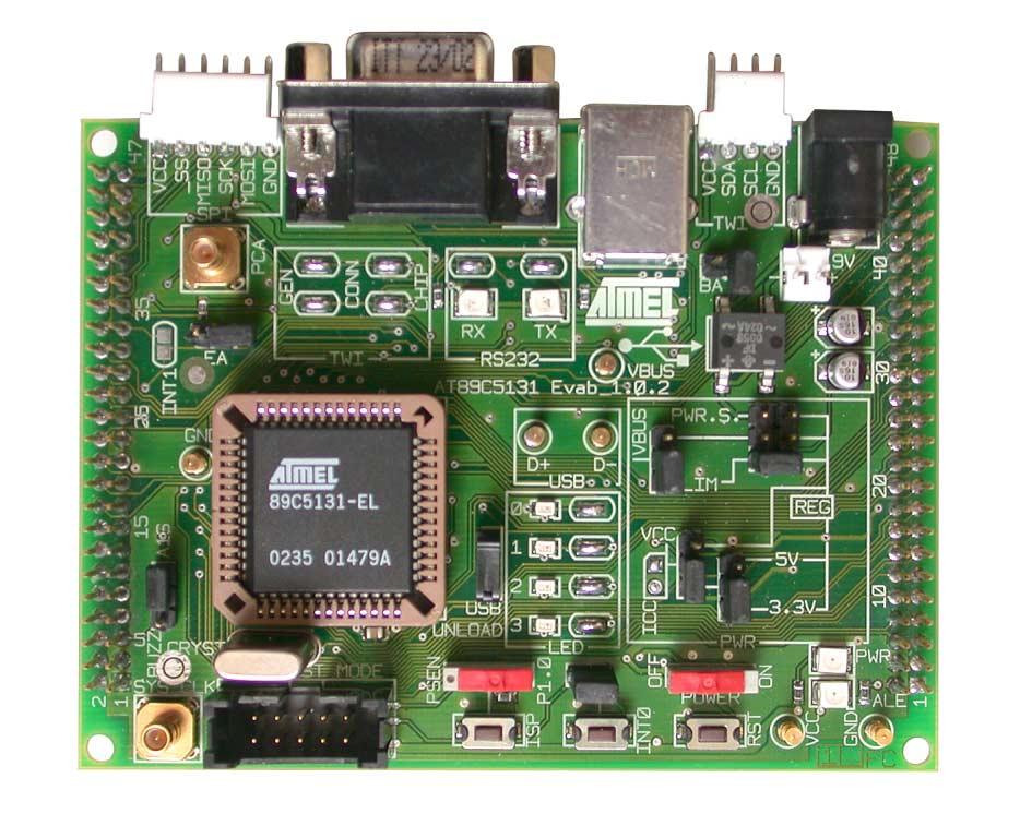 Getting Started Figure 2-1. AT89C5131 Evaluation Board 2.4 FLIP Software FLIP software runs on Windows (98/2000, NT, XP). FLIP supports In-System programming of Flash C51 devices through RS-232.