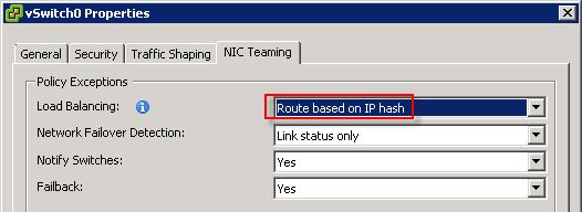 Chapter 5: Network Design vsphere network configuration NIC teaming All network interfaces on the vsphere servers in this solution use 1 GbE connections.