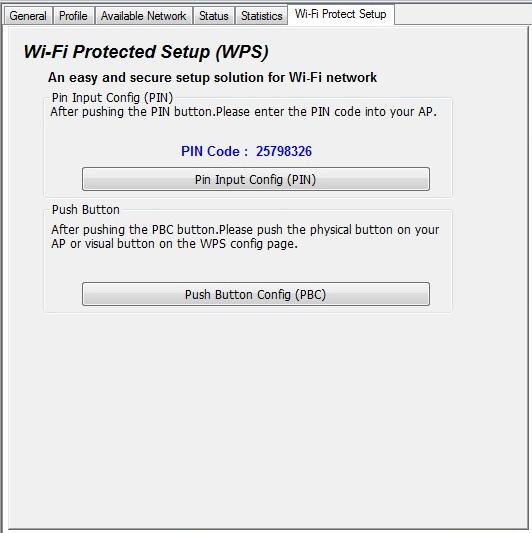 4.2.7 Wi-Fi Protected Setup There is an easy and secure setup solution for