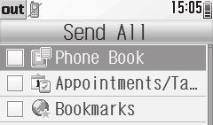 For Phone Book, My Details except handset phone number is overwritten as well.