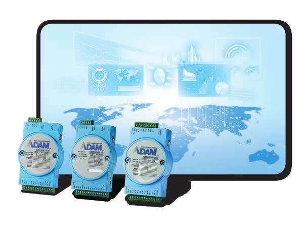 Remote I/O s Transformation for IIoT s Wider & Larger Application Advantech s ADAM remote I/O modules, with their cuttingedge functional design, have been a consistently reliable figure in the