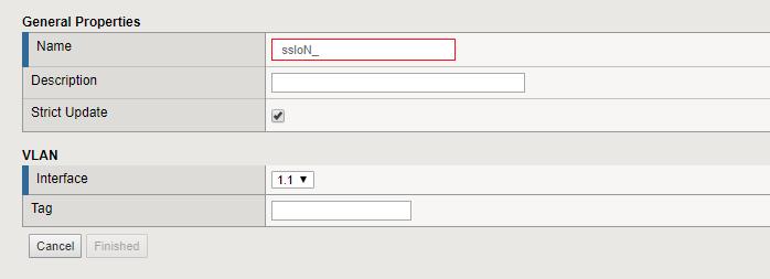 UI Location SSL Orchestrator / Network Linked from Objects From Object Type From Field Name Service Objects VLAN / Address Links to Objects My Field Name To Object Type Can Create VLAN VLAN Objects