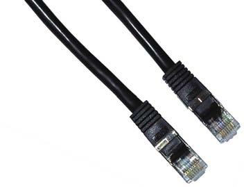 7; 3 meters 900-9020-03 Cat. 7; 5 meters 900-9020-05 Crossover Patch cable, Cat. 5 / Cat. 6, black With cable boot and strain relief Double screened Order numbers: Cat. 5e; 1 meter 900-9050-01 Cat.