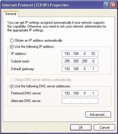 Networking Basics Input your DNS server addresses.