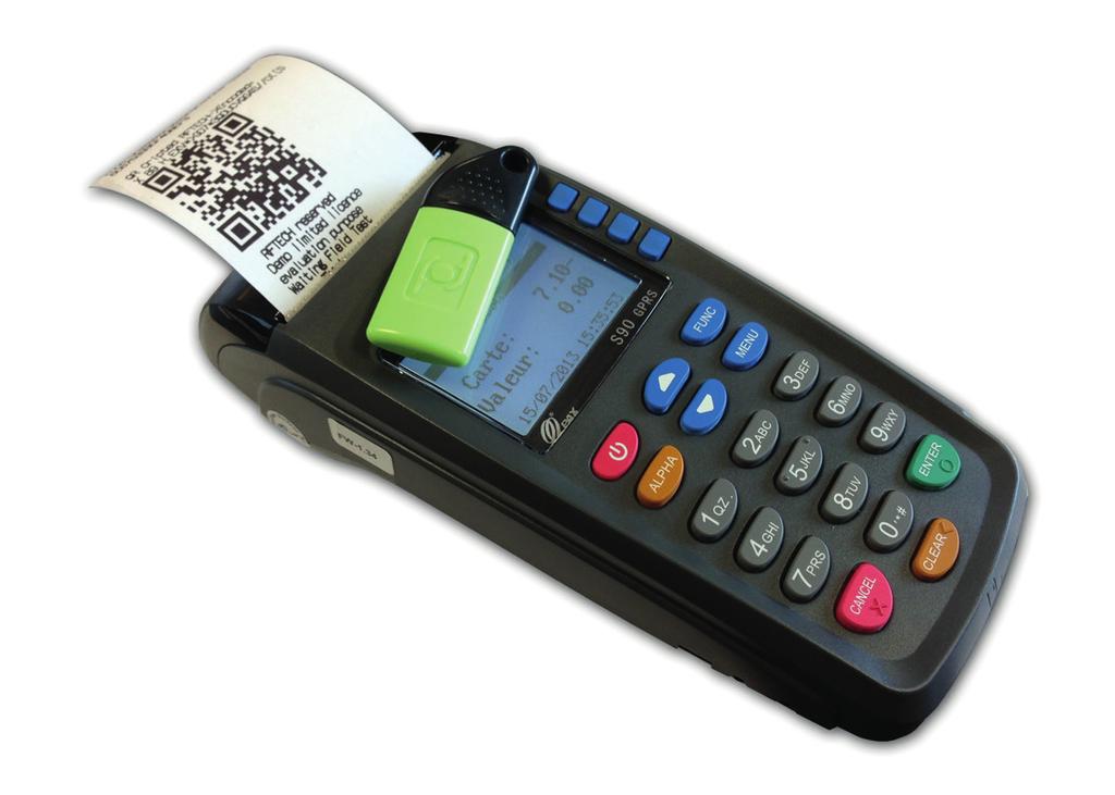 Cashless Systems Easy Pay Recharging Unit Features Practical and compact portable device to read MIFARE cards.