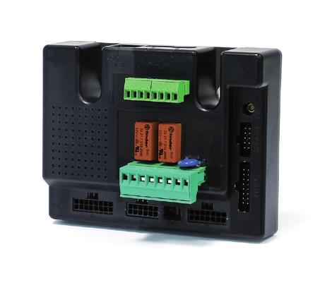 system, as well as for the display (if any) It is equipped with two relay outputs: a third relay is available as an option to control an external