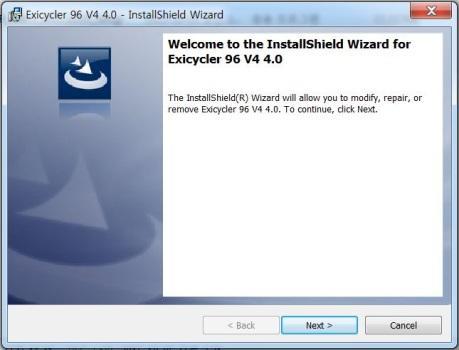 exe file and double click InstallSheild Wizard to install