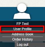 Update Your User Profile A Success message displays, indicating that your registration is complete. Click the Home Page button to proceed to the login screen.