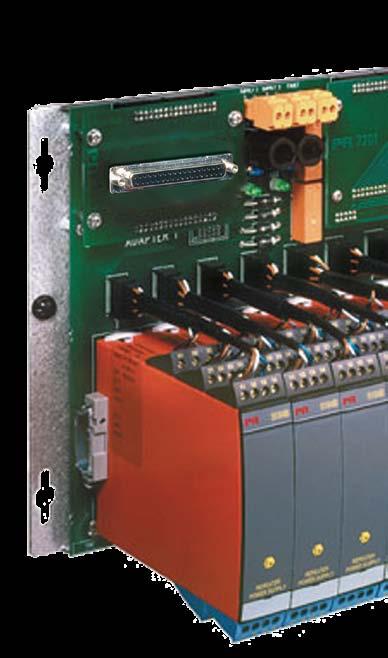 For safety applications The backplane 7300 series also comes in a version suitable for all PR s system