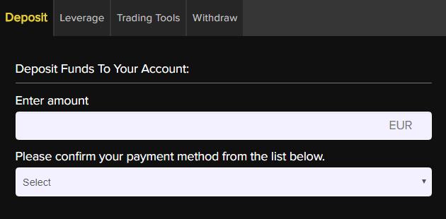 Once you have successfully deposited your funds, you will be able view your balance on the Trade tab in the MT4 platform Terminal.