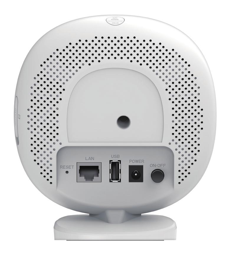 Product Images DCS-H100 Back View Front View Sync Button Power/Network/Camera LEDs Internal Siren LAN Port Reset Button USB 2.