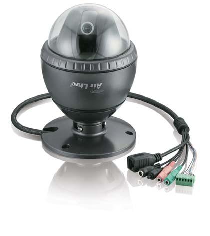 MegaPixel (MP) IP cameras offer improvements in image quality compared to conventional surveillance cameras.