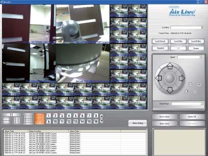 Pan and Tile Function The AirCam OD-600HD is an advanced PoE IP camera with Pan and Tilt function.
