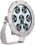 The LED-flood-light has a high quality stainless steel housing and is suitable for fresh water, pool water and sea water application (for defi- Innovation made by OASE NEW nition see page 232).
