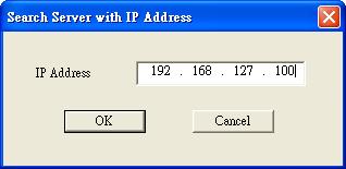 NOTE Broadcast Search can only search for devices connected to the same LAN subnet as the VPort.