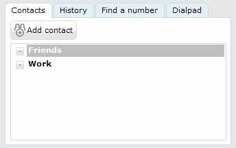 Managing Contacts Contacts To display your BT Softphone contacts, click the Contacts tab Add/Delete a Contact To add a contact click on the Add contact button Populate your contact details then click