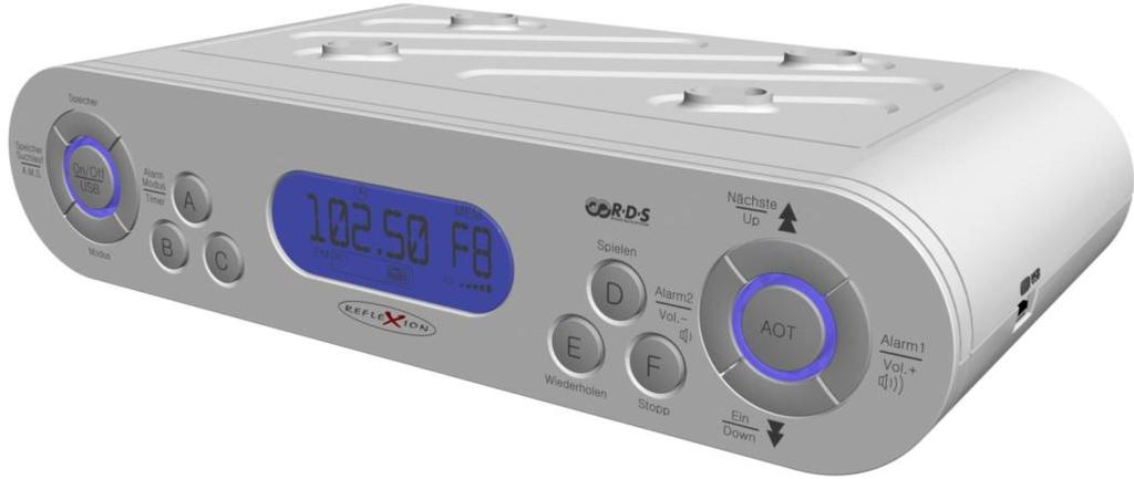 KITCHEN ALARM CLOCK WITH PLL FM RDS RADIO - OWNER S MANUAL - MODEL NO.
