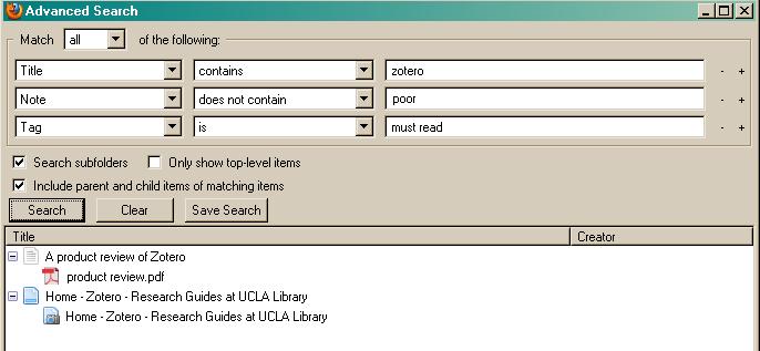 Sorting and Searching for Items Sorting within center panel Searching basic and